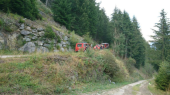 Waldbrand oberhalb Klammer 19.08.2018