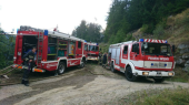 Waldbrand oberhalb Klammer 19.08.2018