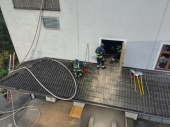 Silobrand in Tischlerei 21.10.2021