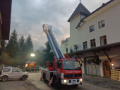 Silobrand in Tischlerei 21.10.2021