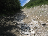 Unwetter Rienz Graben 20.06.11