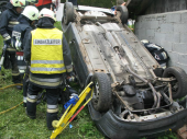 Technische Übung Uttenheim Schlipf PKW Unfall 09.05.2015