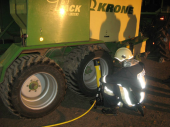Zugübung Griosmoar Traktorunfall 06.10.15