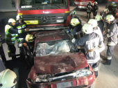 Technische Übung PKW Unfall Wieser Lager