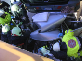 Technische Übung PKW Unfall Wieser Lager