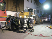 Technische Übung PKW Unfall Wieser Lager