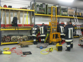 Staplerunfall im Kellergeschoss 27.04.2015
