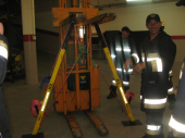Staplerunfall im Kellergeschoss 27.04.2015