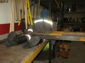 Staplerunfall im Kellergeschoss 27.04.2015