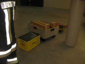 Staplerunfall im Kellergeschoss 27.04.2015