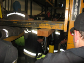 Staplerunfall im Kellergeschoss 27.04.2015