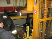 Staplerunfall im Kellergeschoss 27.04.2015