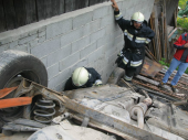 Technische Übung Uttenheim Schlipf PKW Unfall 09.05.2015