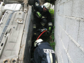 Technische Übung Uttenheim Schlipf PKW Unfall 09.05.2015