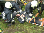 Technische Übung Uttenheim Schlipf PKW Unfall 09.05.2015