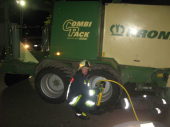 Zugübung Griosmoar Traktorunfall 06.10.15