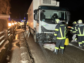 VU PKW gegen LKW Mühlwald