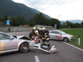 Autounfall Wieser Kreuzung