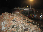 Brand Abruchmateria bei Fa,Wieserl 13.04.2014